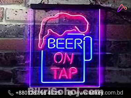 Best Neon Sign Designs Advertising in Dhaka BD